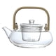 thumbnail image 5 of Tetera De Cristal De Hojas Sueltas A Prueba De Calor Kung Fu Té Estufa Apto Para Lavavajillas 800ml, 5 of 5