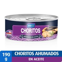 Choritos Ahumado Lata Drenado 100 G - Neto 190 G Lider
