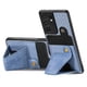 thumbnail image 5 of Funda Resistente para Samsung Galaxy S21 Ultra con Tarjetero y Soporte, Diseño Magnético Azul, 5 of 5