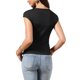 thumbnail image 3 of INSPIRE CHIC Camisetas de Manga Corta para Mujer Elegantes y Casuales Cuello Redondo Ajustado Camisetas XS Negro, 3 of 6