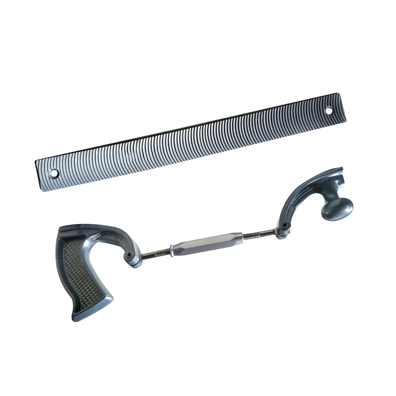 Ioensy - Lima De Cuerpo De Acero Con Soporte Ajustable Herramienta De Pulido Automotriz Herramienta Manual Grano Medio