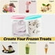 thumbnail image 5 of Repuesto para pintas y tapas Deluxe - Paquete de 1 - Compatible con pintas de 24 oz para máquina de helado, recipientes para helado, vasos aptos para lavavajillas (1 pieza/rosa), 5 of 5