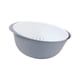 thumbnail image 4 of Juego De Cuencos Y Colador De Cocina Resistente 2 En 1 Para Fideos Espaguetis Gris Pequeño, 4 of 5