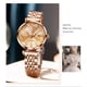 thumbnail image 1 of Reloj de Cuarzo para Mujer Esfera Esmeralda Detalles de Cristal Correa Acero Inoxidable verde para uso diario, 1 of 3