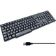 thumbnail image 1 of Teclado Fiddler usb básico estándar negro español, 1 of 3