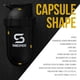 thumbnail image 3 of Botella batidora de proteínas SHAKESPHERE VIEW, 700 ml, sin BPA, negro mate, 3 of 9