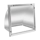 thumbnail image 3 of Cubierta De Ventilación De Secadora De Metal Fácil De Instalar Protección Contra La Lluvia Y La Nieve Cubierta De Ventilación De Pared De 12 Pulgadas, 3 of 5