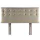 thumbnail image 1 of Respaldo Cama Botone 2 Plaza Pu Beige, 1 of 4