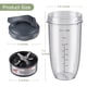 thumbnail image 3 of Juego de 5 vasos Equust 950 ml + cuchilla NutriBullet 600 W/900 W, 3 of 6