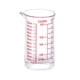 thumbnail image 1 of Vaso medidor de vidrio Ackers Shot de 120 ml con marcas de onza y taza, 1 of 8