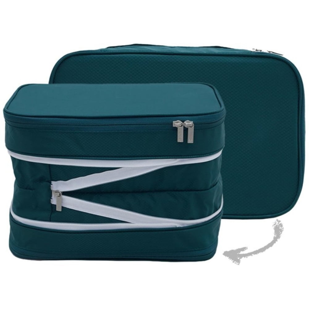 Xusx111 - Travel Essentials Organizador De Equipaje L Organizador De Autocompresión Para Viajes L Viaje Nocturno, Viaje Por Carretera, Playa, Crucero (l)