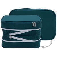 Xusx111 - Travel Essentials Organizador De Equipaje L Organizador De Autocompresión Para Viajes L Viaje Nocturno, Viaje Por Carretera, Playa, Crucero (L)