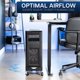 thumbnail image 4 of Carrito de CPU VIVO Premium Large Steel CART-PC03D para PC para juegos, 4 of 9