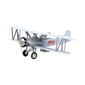 Magideal - Kits De Modelo De Avión 1/48, Colección De Modelos De Avión, Conjunto De Decoración De Mesa, Adorno De Juguete Para Niño, Artesanía Artesanal De Avión Azul Claro