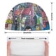 thumbnail image 2 of Motel Transylvania Gorro de Natación de Licra, Gorro de Baño de Tela Cómoda, Gorro Elástico Antideslizante para Hombres, Mujeres y Niños, 2 of 6