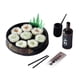 thumbnail image 4 of 1/12 Casa De Muñecas Sushi Comida Juguetes En Miniatura Para Niños 3 4 5 6 Dorado, 4 of 5