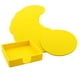 thumbnail image 1 of Posavasos Redondo De Silicona De 9,8 Cm, Portavasos, Cojín De Cristal, Vajilla, Amarillo, 1 of 5