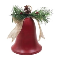 Magideal - Adorno Colgante De Campana De Navidad, Adorno Navideño, Colgante Con Dije, Adornos Colgantes Para Oficina, Restaurante, Celebración, Porche Y Patio Rojo Pequeño