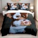 thumbnail image 1 of 3pcs Bedding set Gremlins Gizmo with Donut Pattern Comforter Cover Set | Valentine'S Day Gift Polyester, 1 of 1
