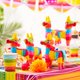 thumbnail image 2 of Minipiñatas con forma de burro JOYIN Cinco de Mayo, 8 unidades, color arcoíris, 2 of 8