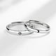 thumbnail image 2 of Anillos pareja sol y luna plata 925 ajustable, 2 of 3