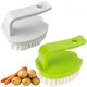 thumbnail image 1 of Cepillo para Verduras Ganganmax 8 cm Pack de 2 Verde y Blanco, 1 of 7
