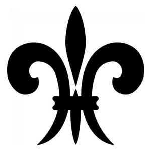 Rienda Libre Graphics - Decomural Fleur De Lis Kitchen Tile Ws-18062
