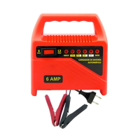 Importclick - Cargador Batería Auto Moto 6/12 V 6 Amp