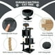 thumbnail image 3 of Condominio en torre Cat Tree TSCOMON de 148,59 cm con cueva giratoria para gatos, 3 of 3