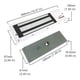 thumbnail image 2 of Cerradura electromagnética Visionis VS-VISML1200LED-WH 1200 libras, 2 of 8