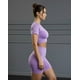 thumbnail image 3 of Conjunto Deportivo Mujer Short Push Up y Top Manga Corta, 3 of 3