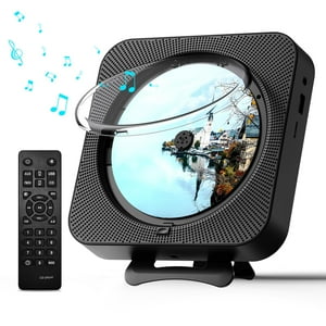 Reproductor De Cd Portátil Micocious Bluetooth Radio Fm Negro