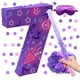 thumbnail image 1 of Piñata Musical Número 7 Morada Con Palo Y Confeti, 1 of 8