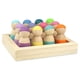 thumbnail image 1 of Figuras De Muñecas Con Clavija De Madera, Juguetes Para Niños, Regalos, Muñeco Macaron Type2, 1 of 4