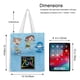 thumbnail image 5 of Cartera de Tela Chalkzone Estampado de Lienzo 35 x 40 cm, 5 of 6