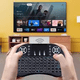 thumbnail image 3 of Mini teclado bluetooth retroiluminado negro, 3 of 3