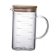 thumbnail image 4 of Taza Medidora, Jarra Transparente Para Bebidas Frías Y Calientes, Taza De Cristal De Leche Para Té, Agua, Leche, 500ml, 4 of 5
