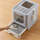 thumbnail image 2 of Arenero Cerrado Roro Caja De Arena Para Gatos Arenero Cuadrado Baño Sanitario Gato Roro Color Gris, 2 of 3