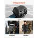 thumbnail image 4 of Bolsa trasera para moto VEVOR 10L, impermeable, tela Oxford negra, 4 of 9