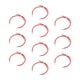 thumbnail image 4 of Pulsera Deslizante de Nailon Ajustable de 10 Hebras Que Hace Una Pulsera de Cordón Trenzado de 8,9 Pulgadas (22,5 Cm) , Rojo Argenta, 4 of 5