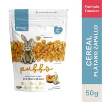 Cereal Puffs Plátano Y Zapallo 50 G Kuna Foods