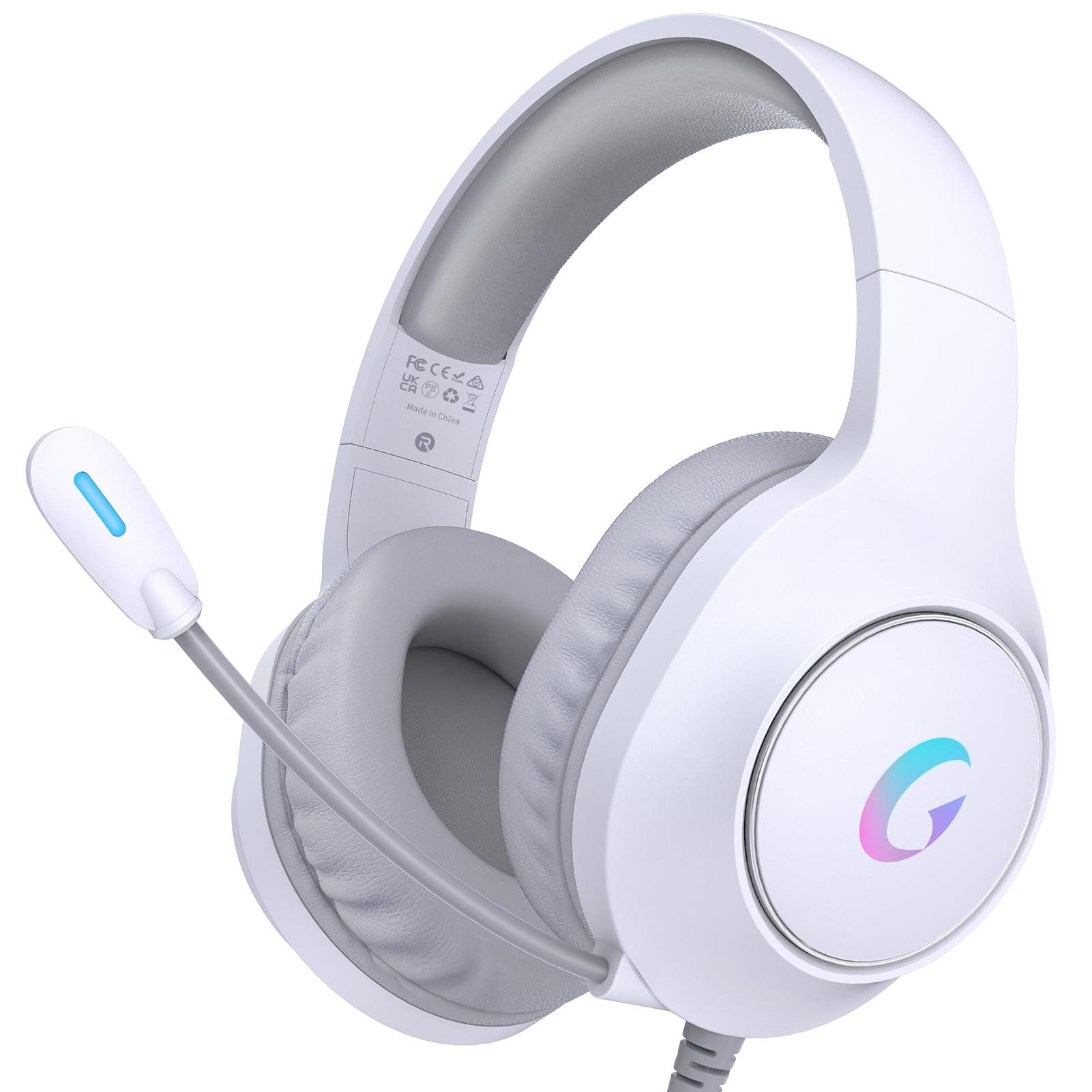 Auriculares Para Juegos Syndesmos Cm7002 Para Ps5, Ps4, Pc, Mac, Switch