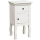 thumbnail image 2 of Set 2 Veladores Librero Parma Puerta + Cajon Blanco, 2 of 5