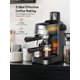 thumbnail image 2 of Máquina de café espresso KEENSTAR 3.5 bar con espumador de leche 800 W 4 tazas, 2 of 7