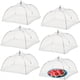 thumbnail image 2 of 1pc Foldable Umbrella-Shaped Food Tent Cover With Lace Design, Collapsible & Portable Anti-Mosquito Mesh Cover For Home, Camping & Restaurants, Protects From Dust, Flies & Mosquitoes, Multi-functional, 2 of 5