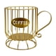 thumbnail image 5 of Soporte Para Cápsulas De Café Organizador Compacto Para Almacenar Cápsulas De Café Para Cafeterías, Cocinas Y Bares, Dorado, Pequeño, 5 of 5