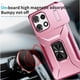 thumbnail image 2 of Funda Armada para Motorola Moto G Play 5G 2025 con Tapa Deslizante y Soporte Magnético Giratorio Rosa, 2 of 5
