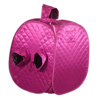 Ioensy - Carpa Para Sala De Sauna Personal Individual Tienda Para Sala De Sauna Spa Plegable Violeta De Cuerpo Completo