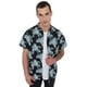 thumbnail image 1 of Camisa Hombre Cotton Full Print Negro Corona, 1 of 5