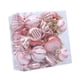 thumbnail image 3 of 18 Piezas Bolas de Navidad Adornos para Árbol Esferas Decorativas Y Colgantes Festivos Fabricados en Plástico Duradero Adecuado para La Decoración de Oro rosa, 3 of 5
